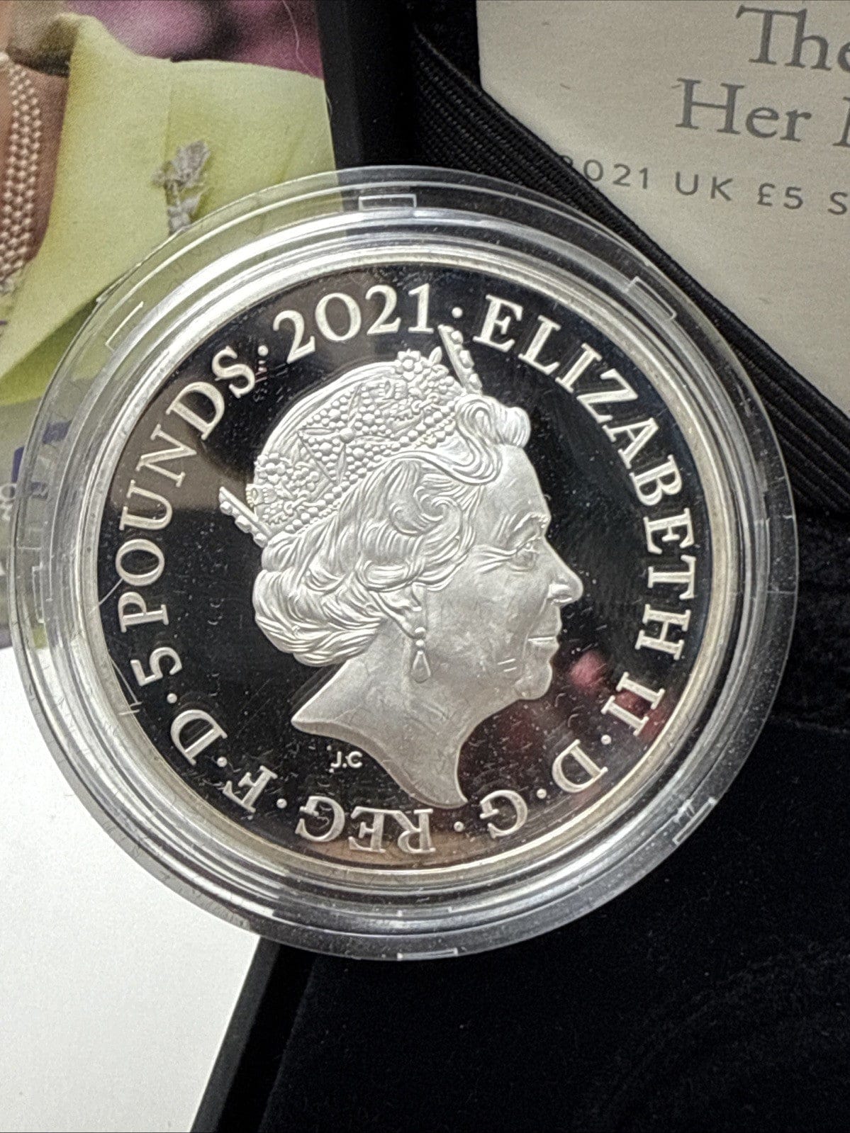 Exclusive Coins The 95th Birthday Of Her Majesty The Queen 2021 UK £5 Silver Proof Piedfort Coin