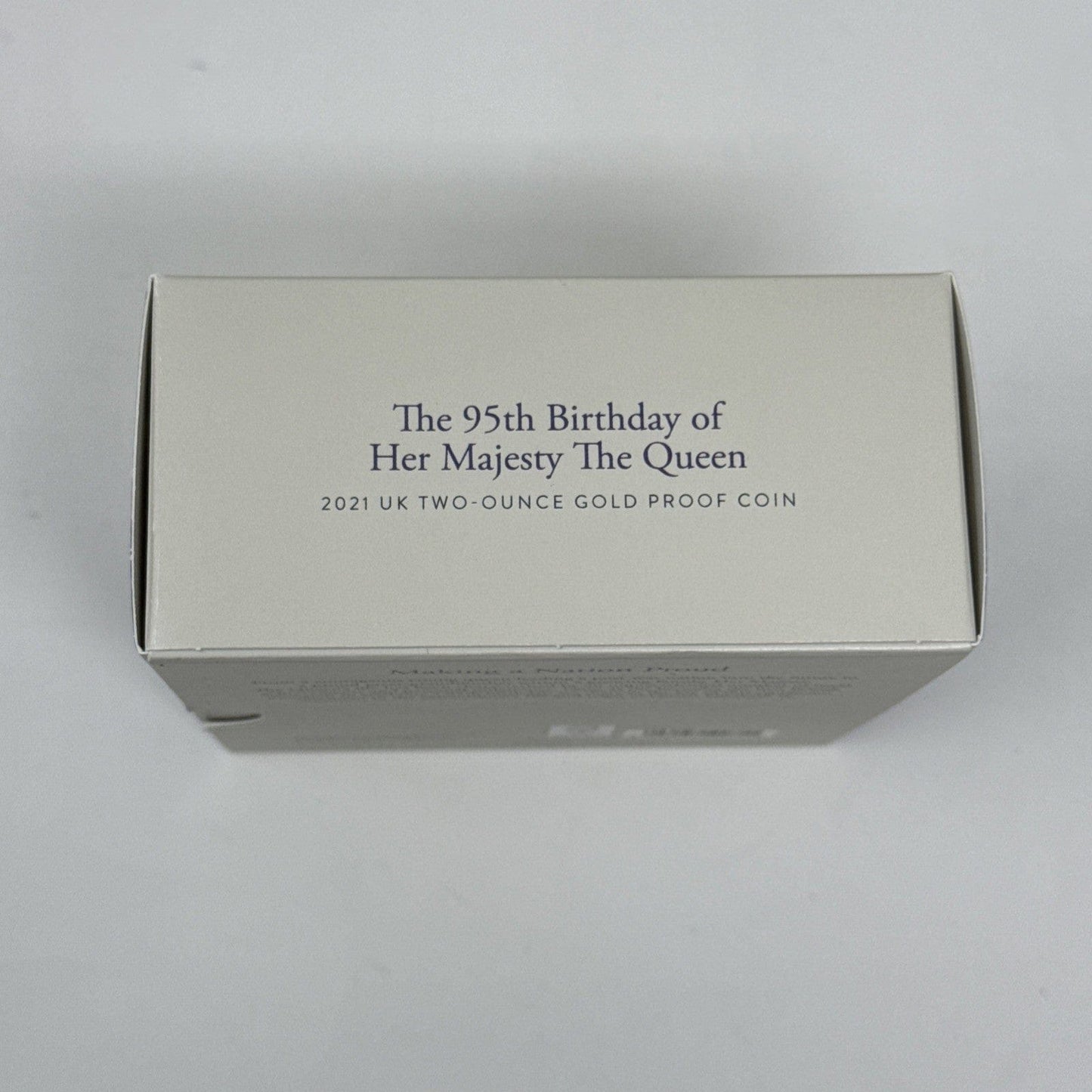 Exclusive Coins The 95th Birthday Uk Two -ounce Gold Proof Coin Only 200 Struck 24k Royal Mint