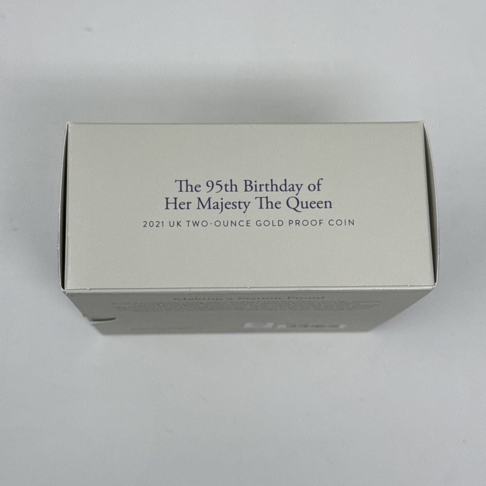 Exclusive Coins The 95th Birthday Uk Two -ounce Gold Proof Coin Only 200 Struck 24k Royal Mint