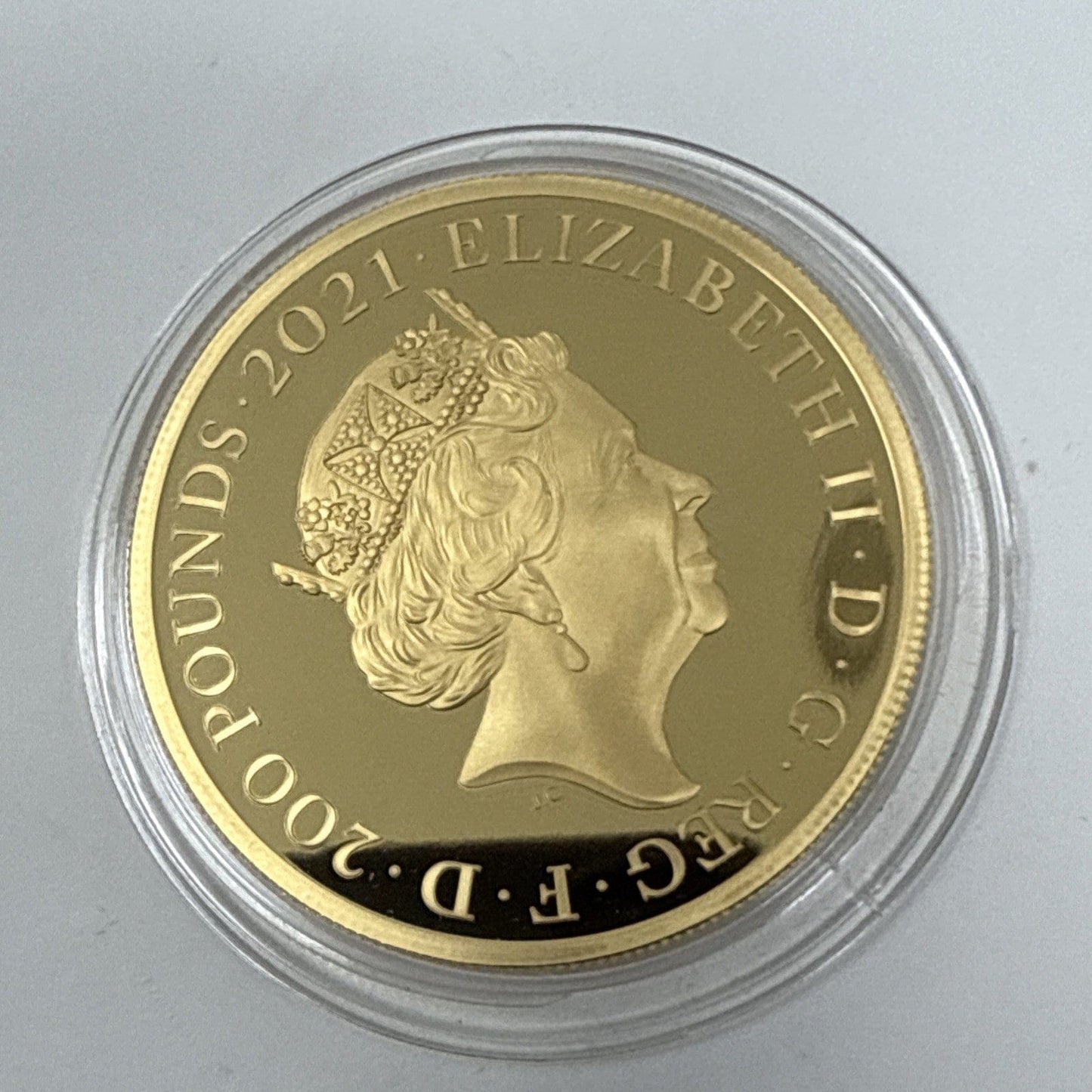 Exclusive Coins The 95th Birthday Uk Two -ounce Gold Proof Coin Only 200 Struck 24k Royal Mint