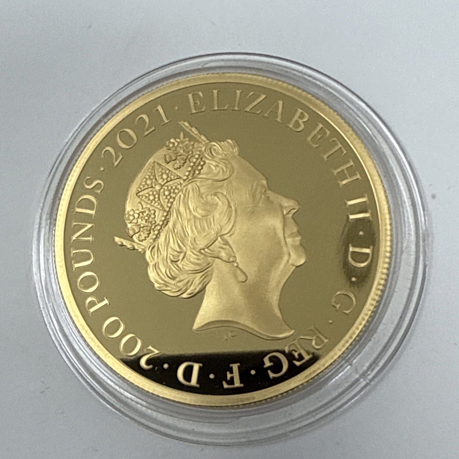 Exclusive Coins The 95th Birthday Uk Two -ounce Gold Proof Coin Only 200 Struck 24k Royal Mint