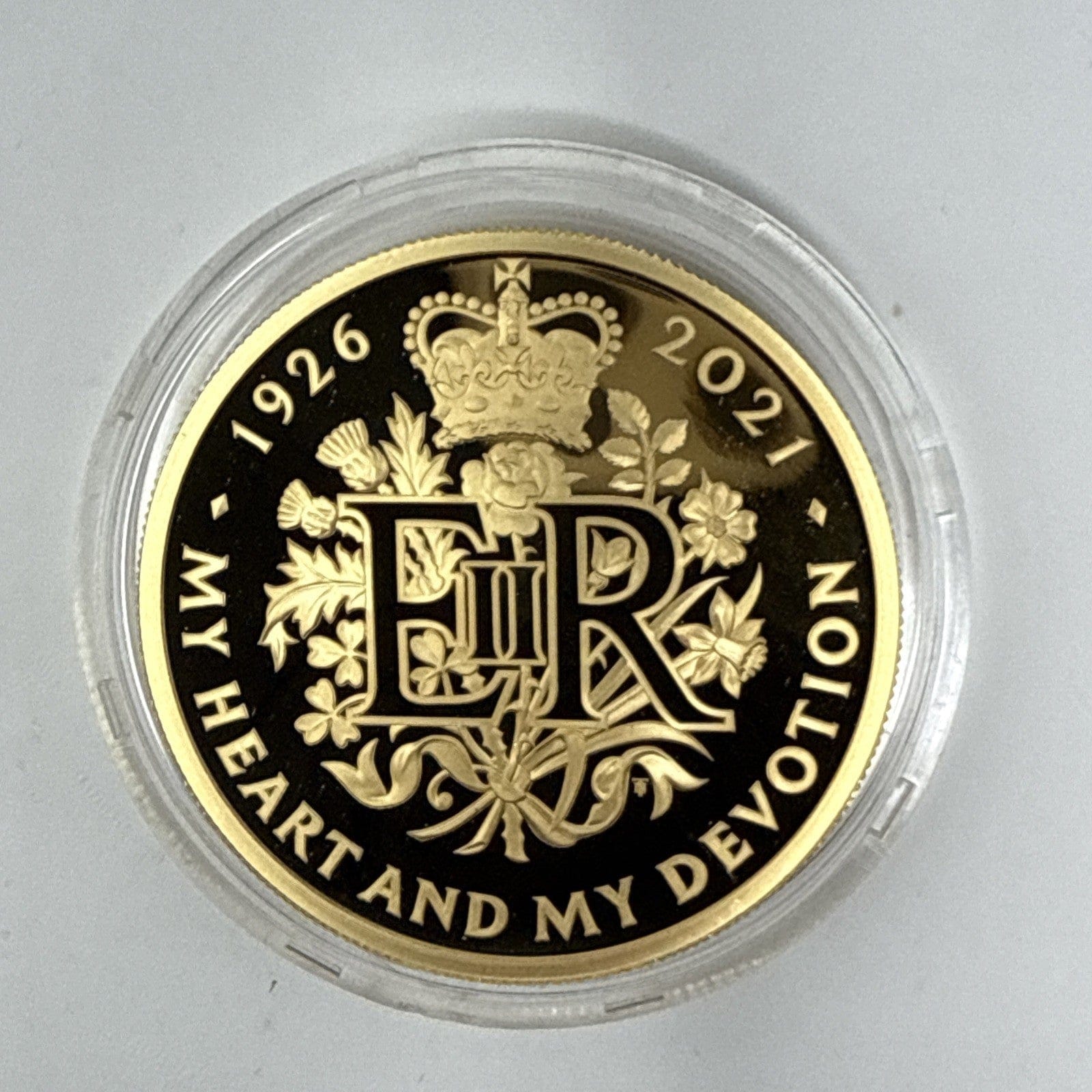 Exclusive Coins The 95th Birthday Uk Two -ounce Gold Proof Coin Only 200 Struck 24k Royal Mint