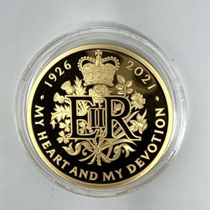 Exclusive Coins The 95th Birthday Uk Two -ounce Gold Proof Coin Only 200 Struck 24k Royal Mint