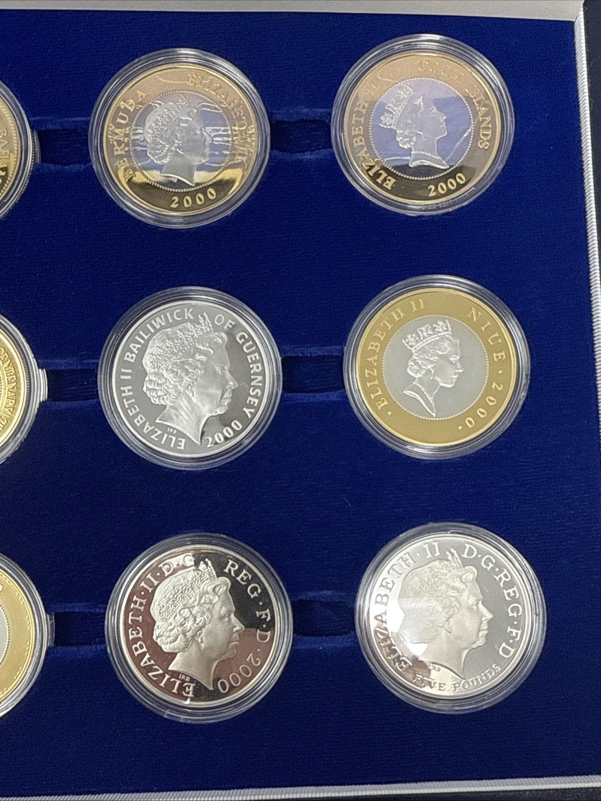 Exclusive Coins The Queen Mother 9.25  Silver Crown Collection 12 Crowns 8 With 24k Plate