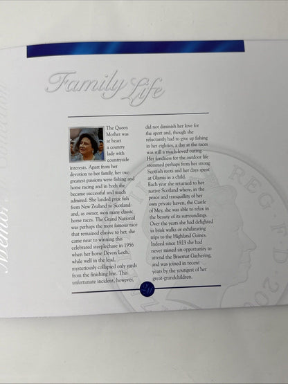 Exclusive Coins The Queen Mother 9.25  Silver Crown Collection 12 Crowns 8 With 24k Plate