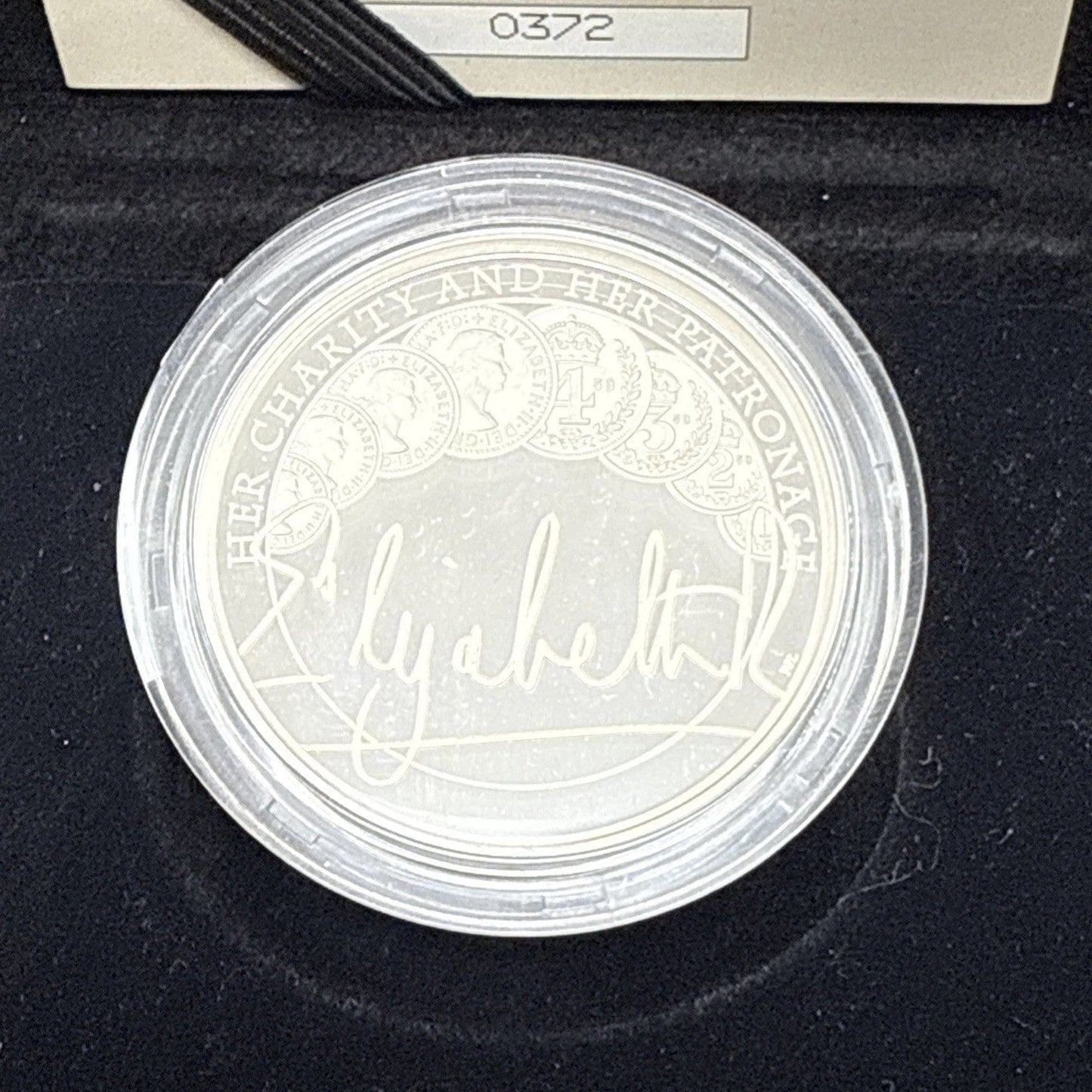 Exclusive Coins The Queens Reign  2022 UK £5 Silver Proof Piedfort Coin