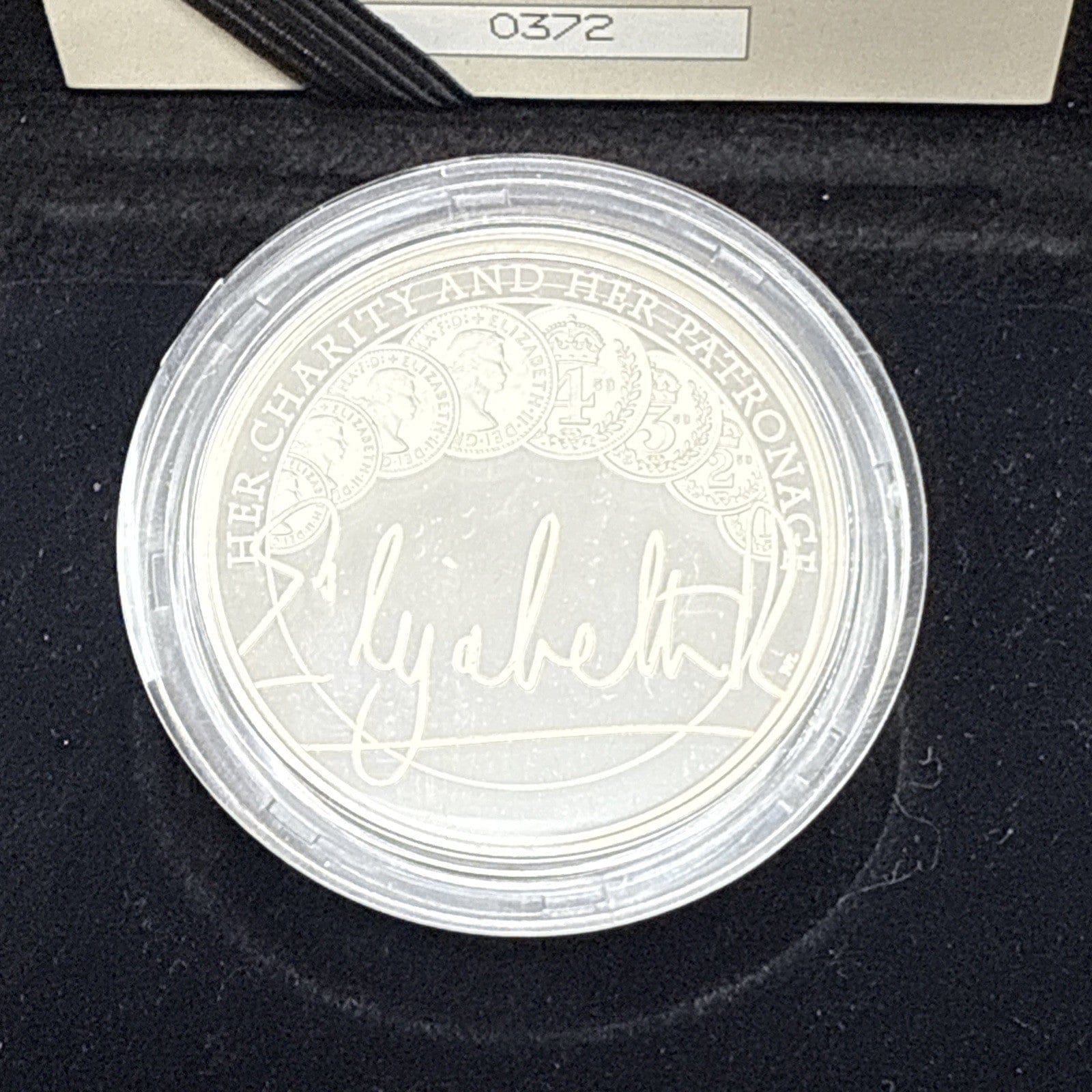 Exclusive Coins The Queens Reign  2022 UK £5 Silver Proof Piedfort Coin