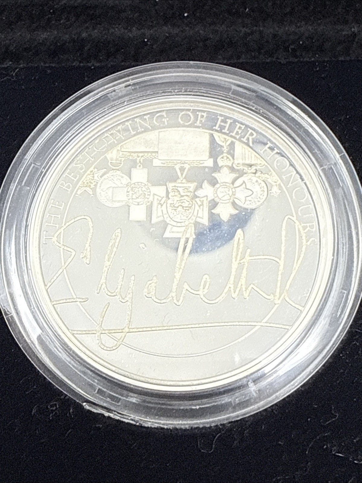 Exclusive Coins The Queens Reign 2022 UK £5 Silver Proof Piedfort Coin