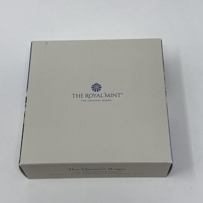 Exclusive Coins The Queens Reign The Commonwealth 2022 UK £5 Silver Proof Piedfort Coin