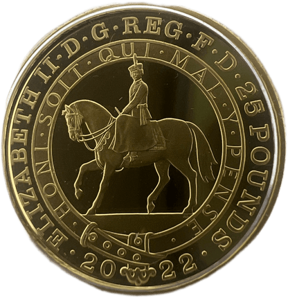 Royal Mint Coins 2022 Queen Elizabeth II ¼ oz Gold Proof “Made to Serve” Coin