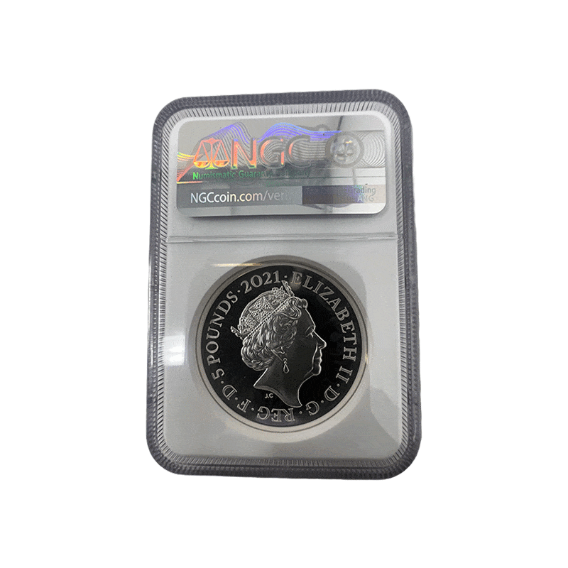 The Royal Mint 2021 2oz Gothic Crown by The Royal Mint