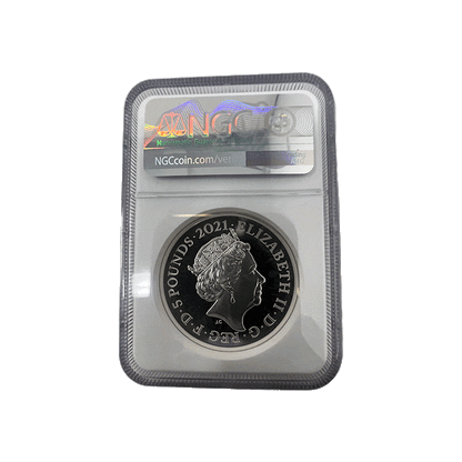 The Royal Mint 2021 2oz Gothic Crown by The Royal Mint
