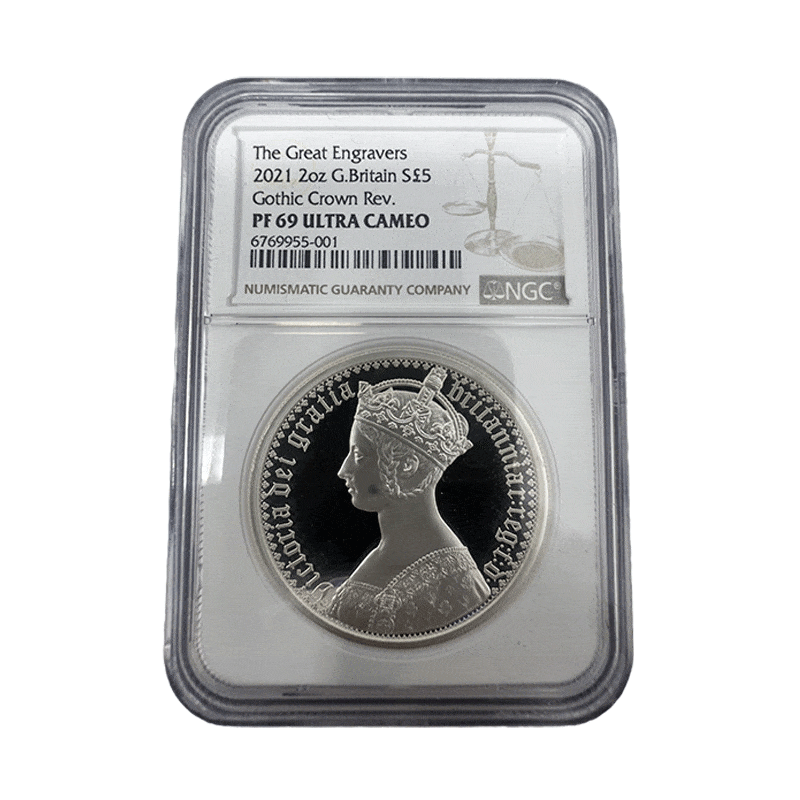 The Royal Mint 2021 2oz Gothic Crown by The Royal Mint