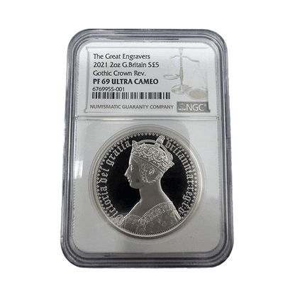 The Royal Mint 2021 2oz Gothic Crown by The Royal Mint