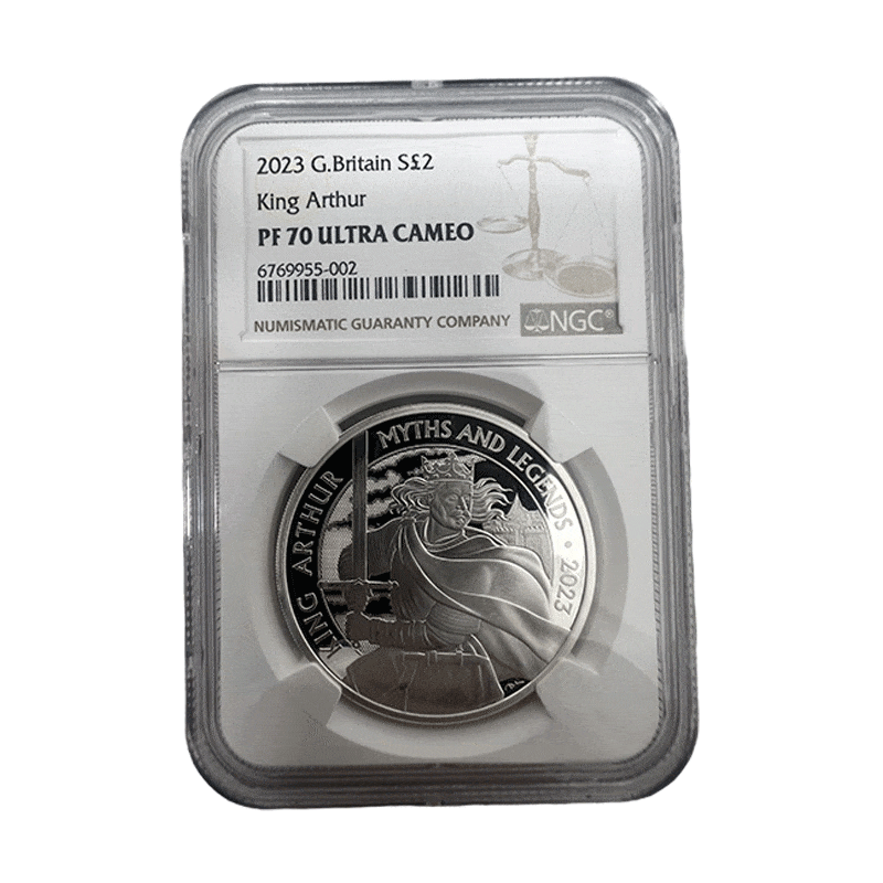 The Royal Mint 2023 King Arthur £2 Silver Proof Coin by The Royal Mint