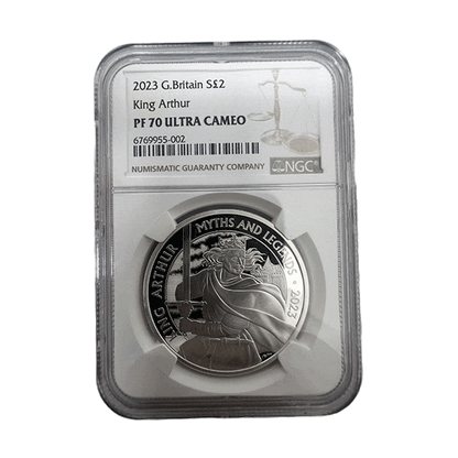The Royal Mint 2023 King Arthur £2 Silver Proof Coin by The Royal Mint