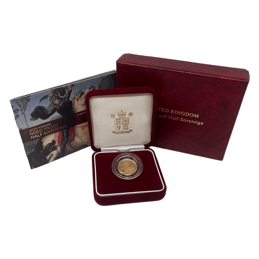 The Royal Mint Coins 2007 Gold Proof Half Sovereign – Queen Elizabeth II | The Royal Mint