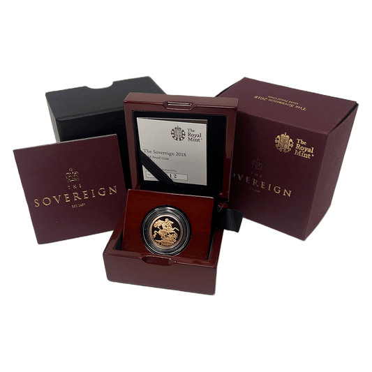 The Royal Mint Coins 2018 Gold Proof Sovereign – Queen Elizabeth II | The Royal Mint