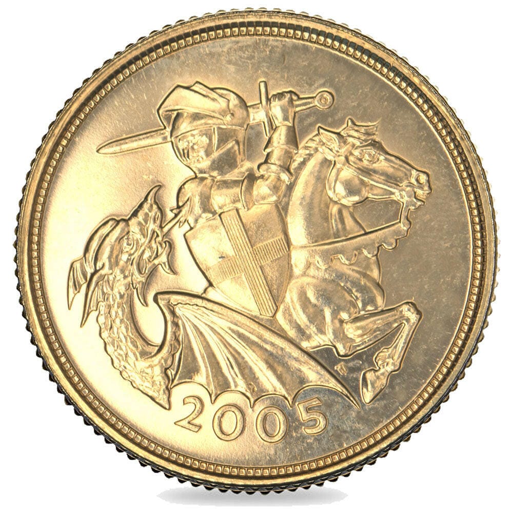 The Royal Mint Coins 2005 Gold Sovereign - Queen Elizabeth II - The Royal Mint