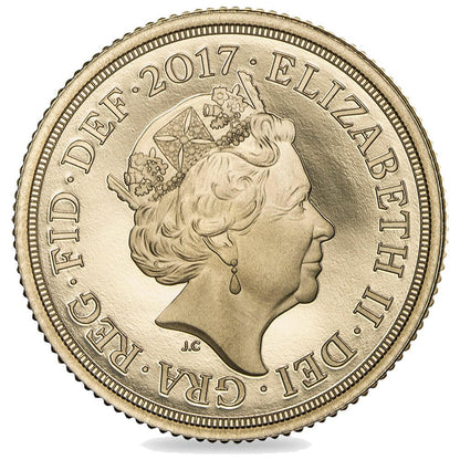 The Royal Mint Coins 2017 Queen Elizabeth II Gold Proof Sovereign