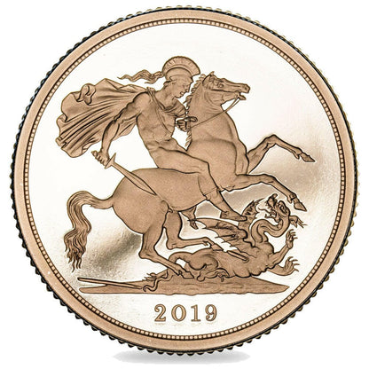 The Royal Mint Coins 2019 Gold Proof Sovereign - Queen Elizabeth II - The Royal Mint