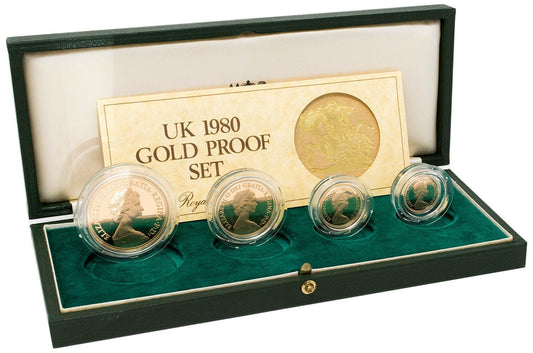 The Royal Mint Gold Coin Collections 1980 Queen Elizabeth II Gold Sovereign Collection